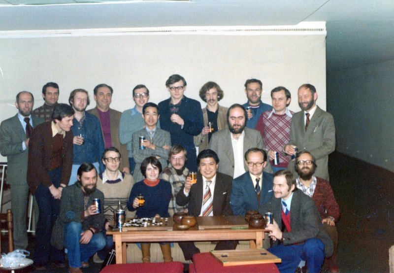 Janusz Kraszek and his teach - Mr Watanabe