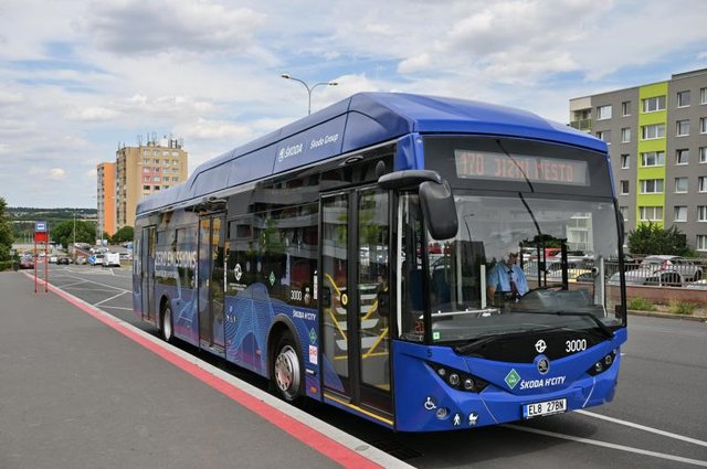 PRAHA vodíkový autobus