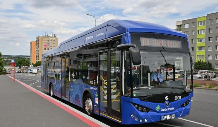 PRAHA vodíkový autobus