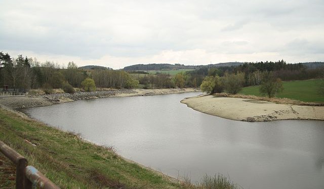 Rekonstrukce vodní nádrže Markovka u Třebíče je dokončena
