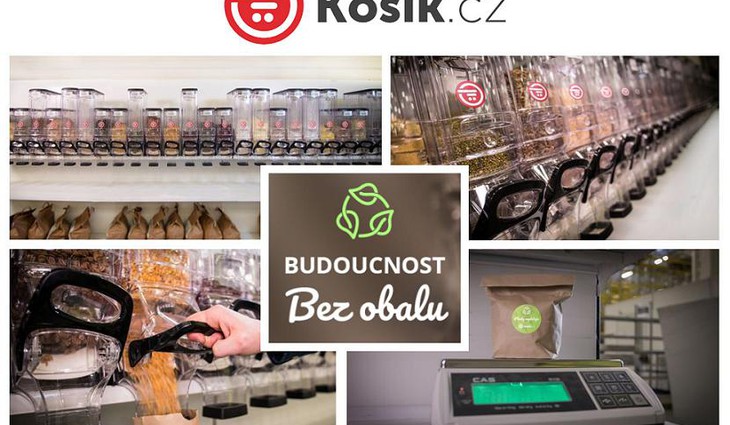 Košík.cz bojuje za budoucnost bez jednorázových obalů, nově umožní nákup surovin na váhu do sáčků
