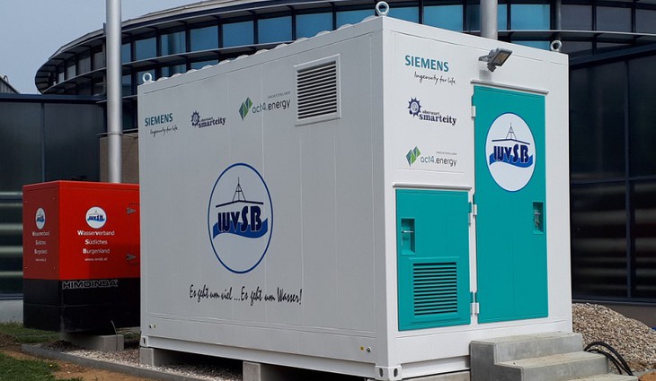 Český Siemens v Rakousku úspěšně odzkoušel a zprovoznil 300kWh bateriové úložiště
