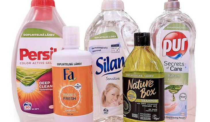 Drogerie ROSSMANN zavádí ve vybraných pobočkách produkty firmy Henkel bez obalu