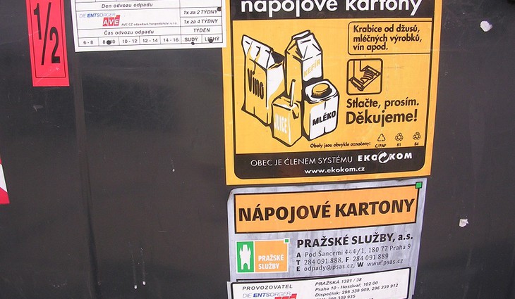 I v ČR umíme recyklovat nápojové kartony