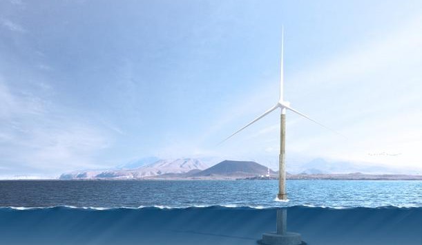 Kanárské ostrovy si připisují prvenství v oblasti energetiky: První teleskopickou offshore větrnou