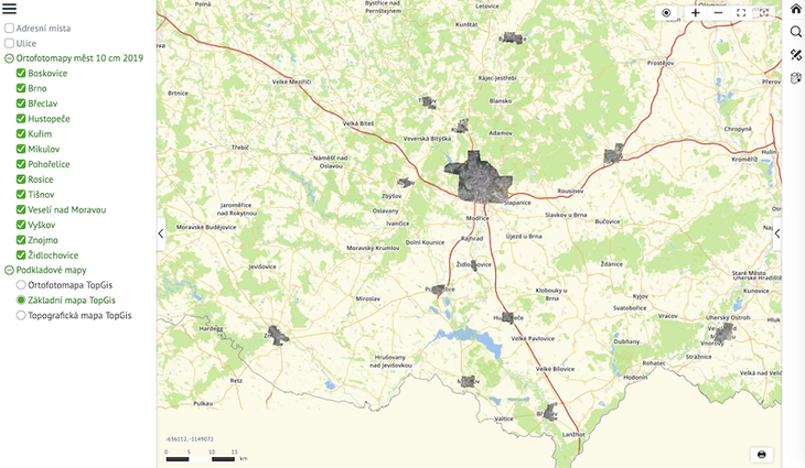 Města na jihu Moravy dostanou šikmé letecké snímky. Úředníkům usnadní práci díky možnosti přesného