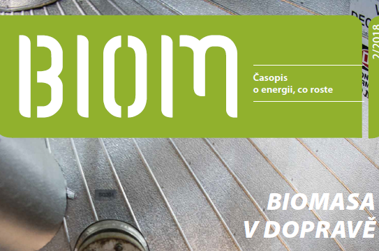 Nové číslo časopisu Biom 2/2018 - Biomasa v dopravě