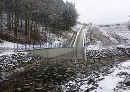 Povodí Moravy, s. p. dokončuje rekonstrukci hráze vodní nádrže Opatovice na Vyškovsku.