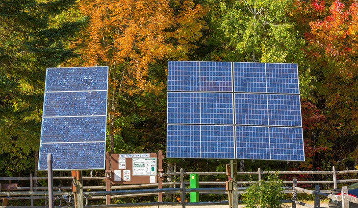 Při sběru a recyklaci fotovoltaických panelů je nutné odlišit panely „staré“ a „nové“