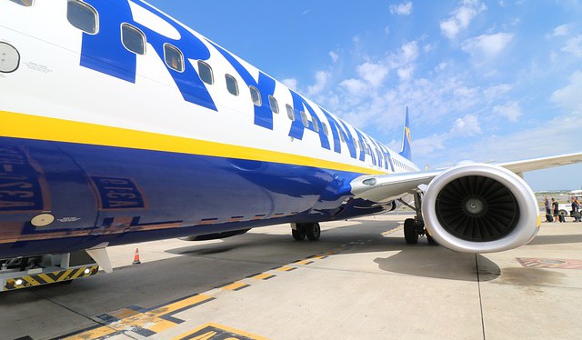 Ryanair odstraní nerecyklovatelné plasty z palub letadel