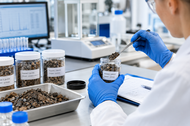 Soil Sample Analysis in the Laboratory