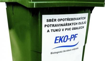 Uherské Hradiště: Město rozmístí nádoby na sběr oleje a tuku z domácností
