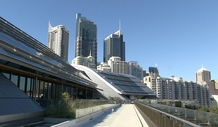 V Sydney stojí komplex budov, který funguje z recyklované vody