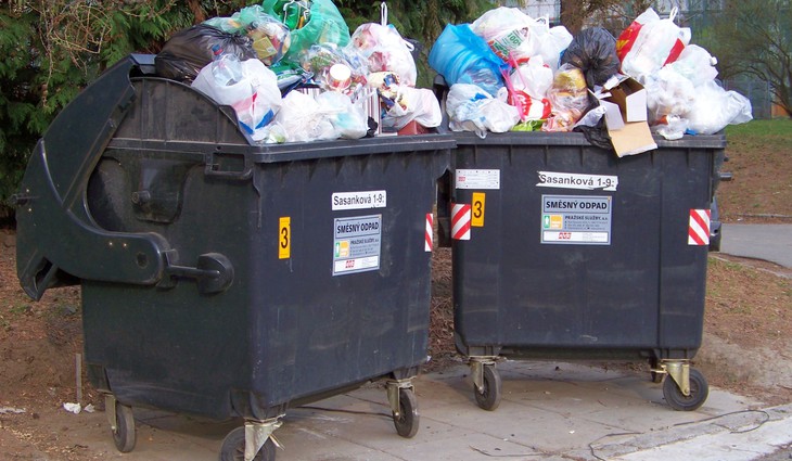 V pražských popelnicích a kontejnerech skončilo přes 314 tisíc tun směsného a tříděného odpadu