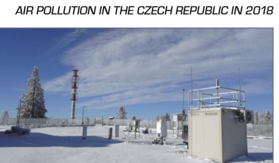 Znečištění ovzduší na území České republiky v roce 2018