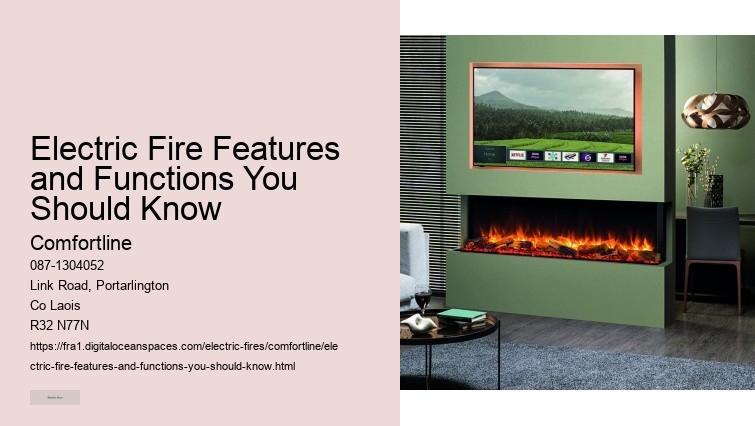 The Aesthetic Appeal of Electric Fires in Modern Interiors