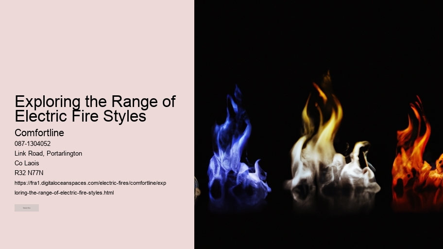 Exploring the Range of Electric Fire Styles