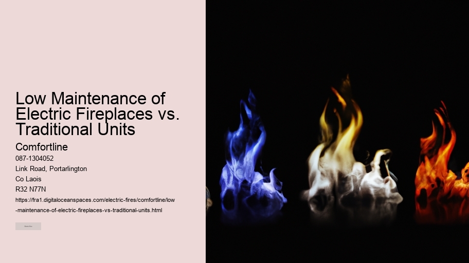 Low Maintenance of Electric Fireplaces vs. Traditional Units