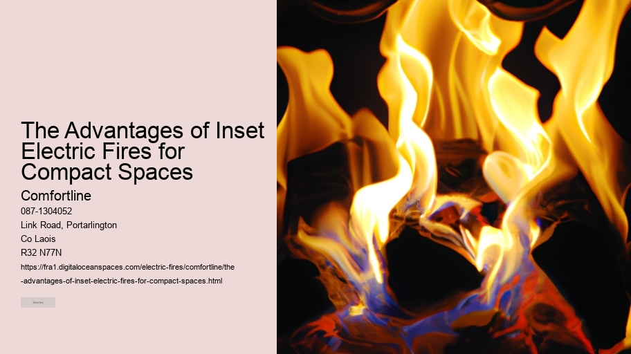 The Advantages of Inset Electric Fires for Compact Spaces