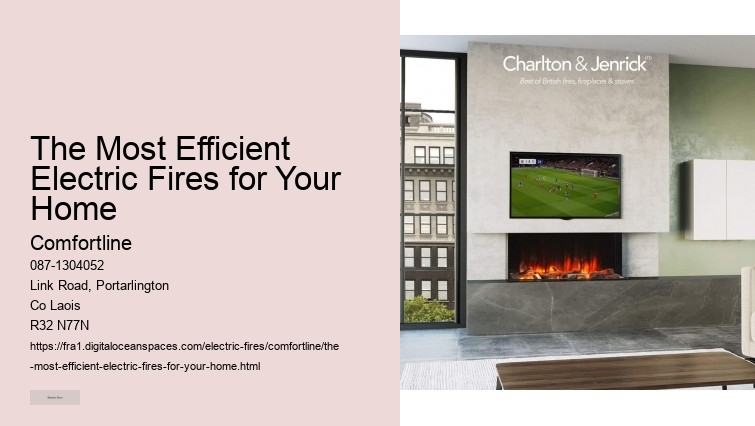 How Electric Fires Can Lower Your Carbon Footprint