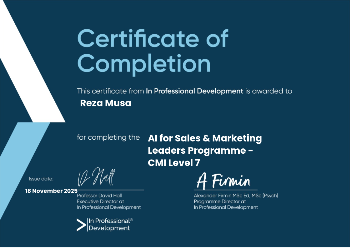 Certificate Page 2