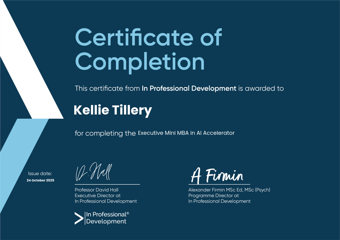 Certificate Page 2