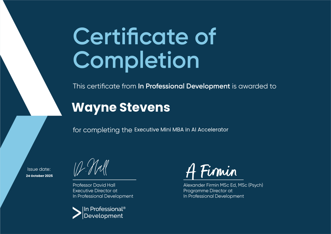 Certificate Page 2