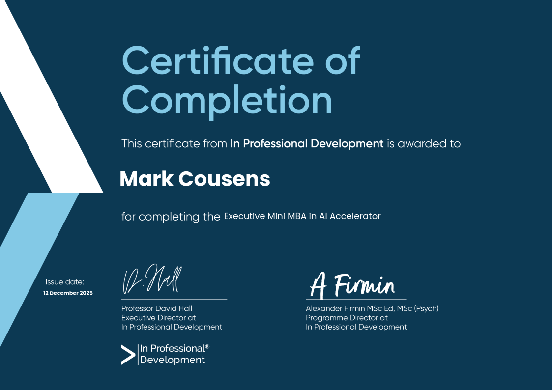 Certificate Page 2
