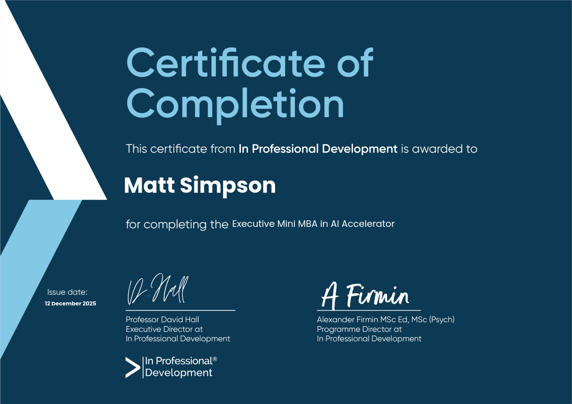 Certificate Page 2