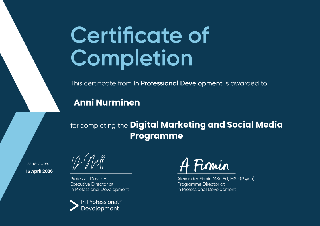 Certificate Page 2