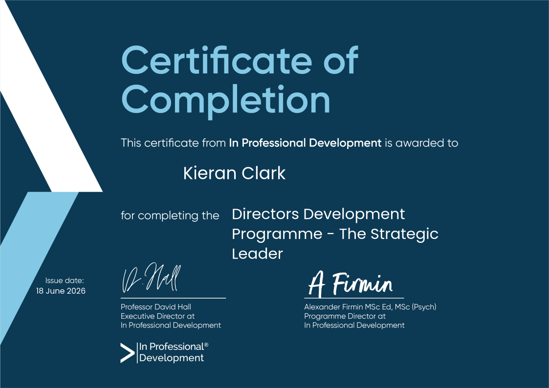 Certificate Page 2
