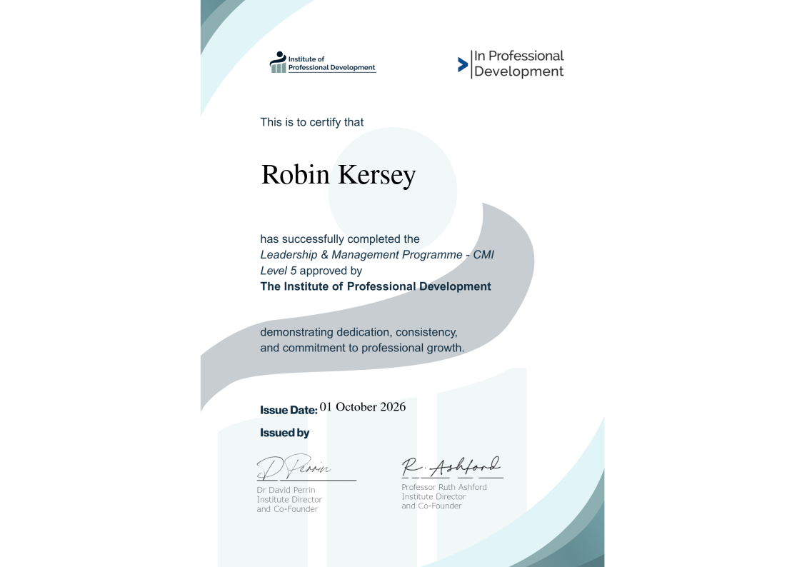 Certificate Page 2