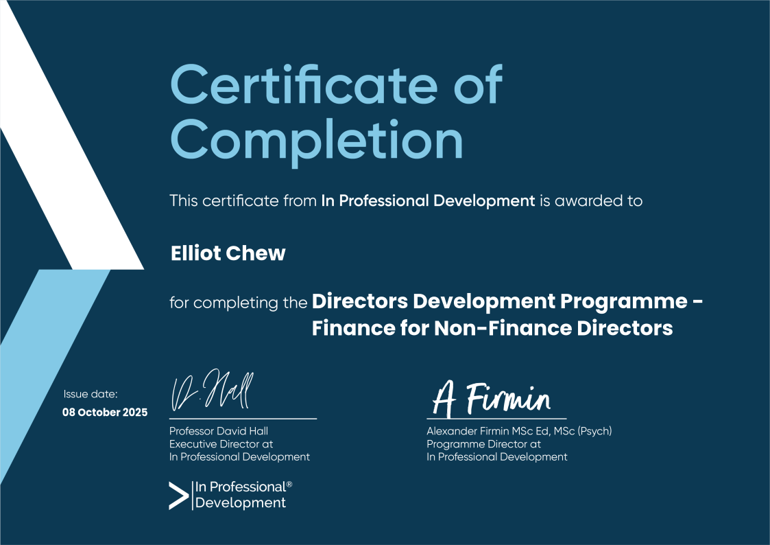 Certificate Page 2