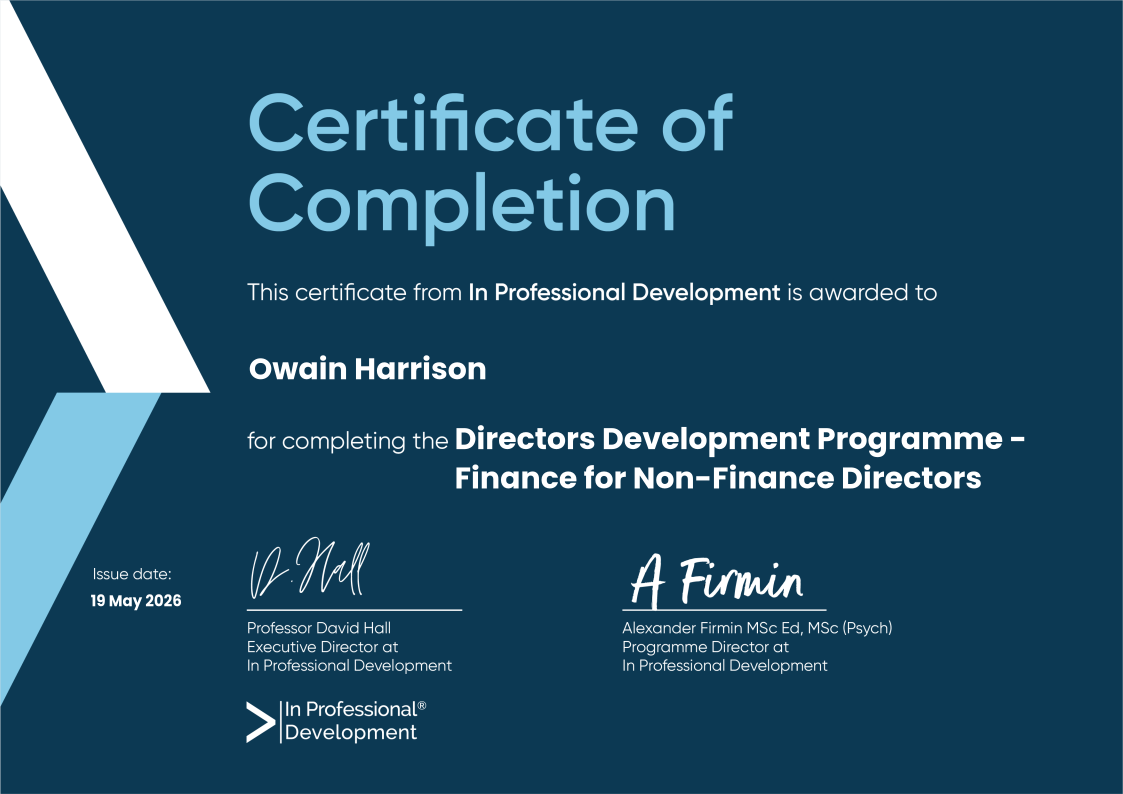 Certificate Page 2
