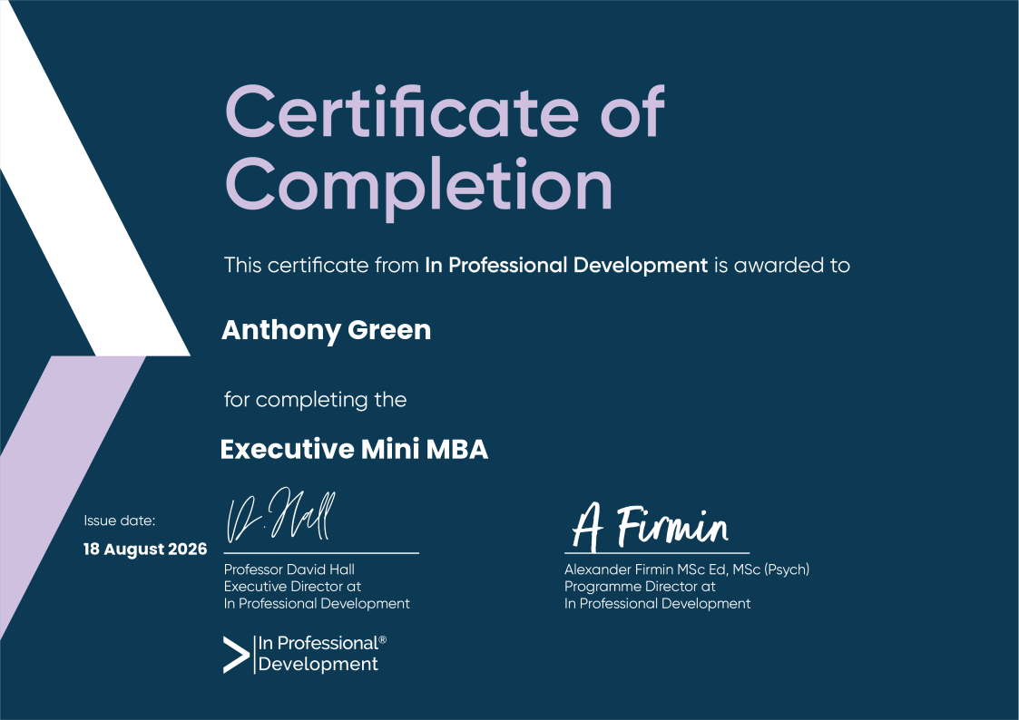 Certificate Page 2