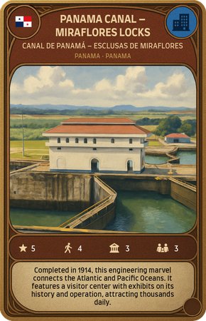Kanał Panamski – Śluzy Miraflores