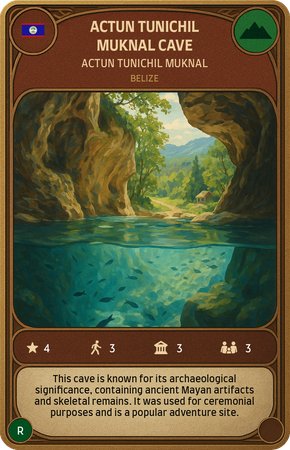 Jaskinia Actun Tunichil Muknal