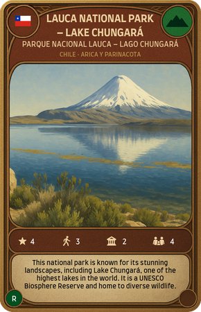 Park Narodowy Lauca – Jezioro Chungará