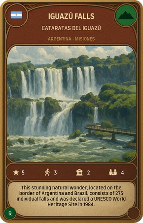 Wodospady Iguazú