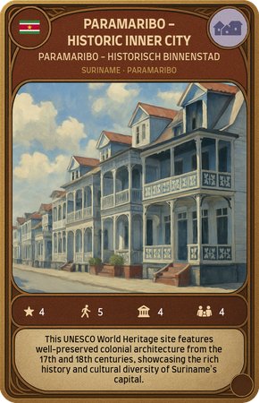 Paramaribo - Historyczne Centrum