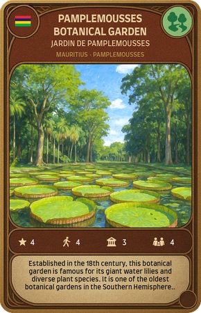 Ogród Botaniczny Pamplemousses