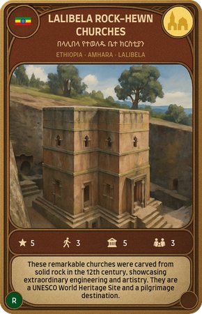 Kościoły wykute w skale w Lalibeli