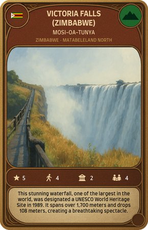 Wodospady Wiktorii (Zimbabwe)