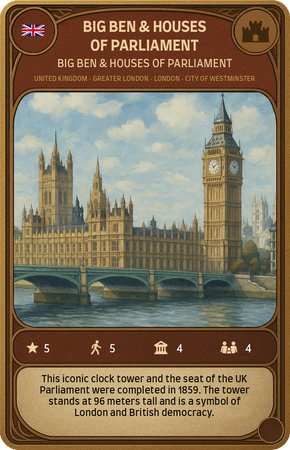 Big Ben i Pałac Westminsterski