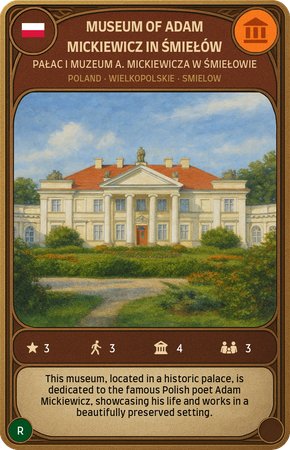 Pałac i Muzeum A. Mickiewicza w Śmiełowie