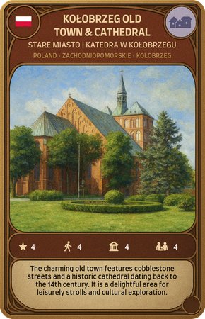 Stare Miasto i Katedra w Kołobrzegu