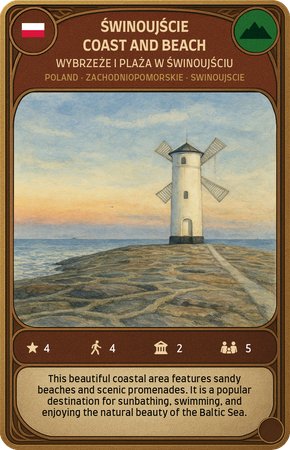 Wybrzeże i Plaża w Świnoujściu