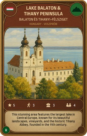 Jezioro Balaton i Półwysep Tihany