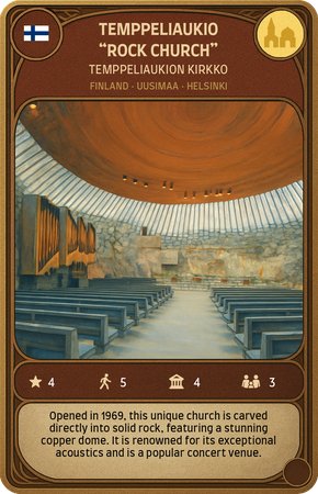 Kościół Skalny Temppeliaukio