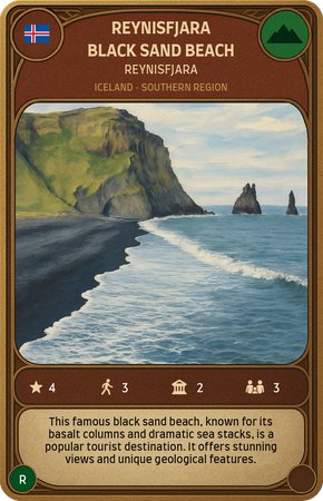 Czarna plaża Reynisfjara